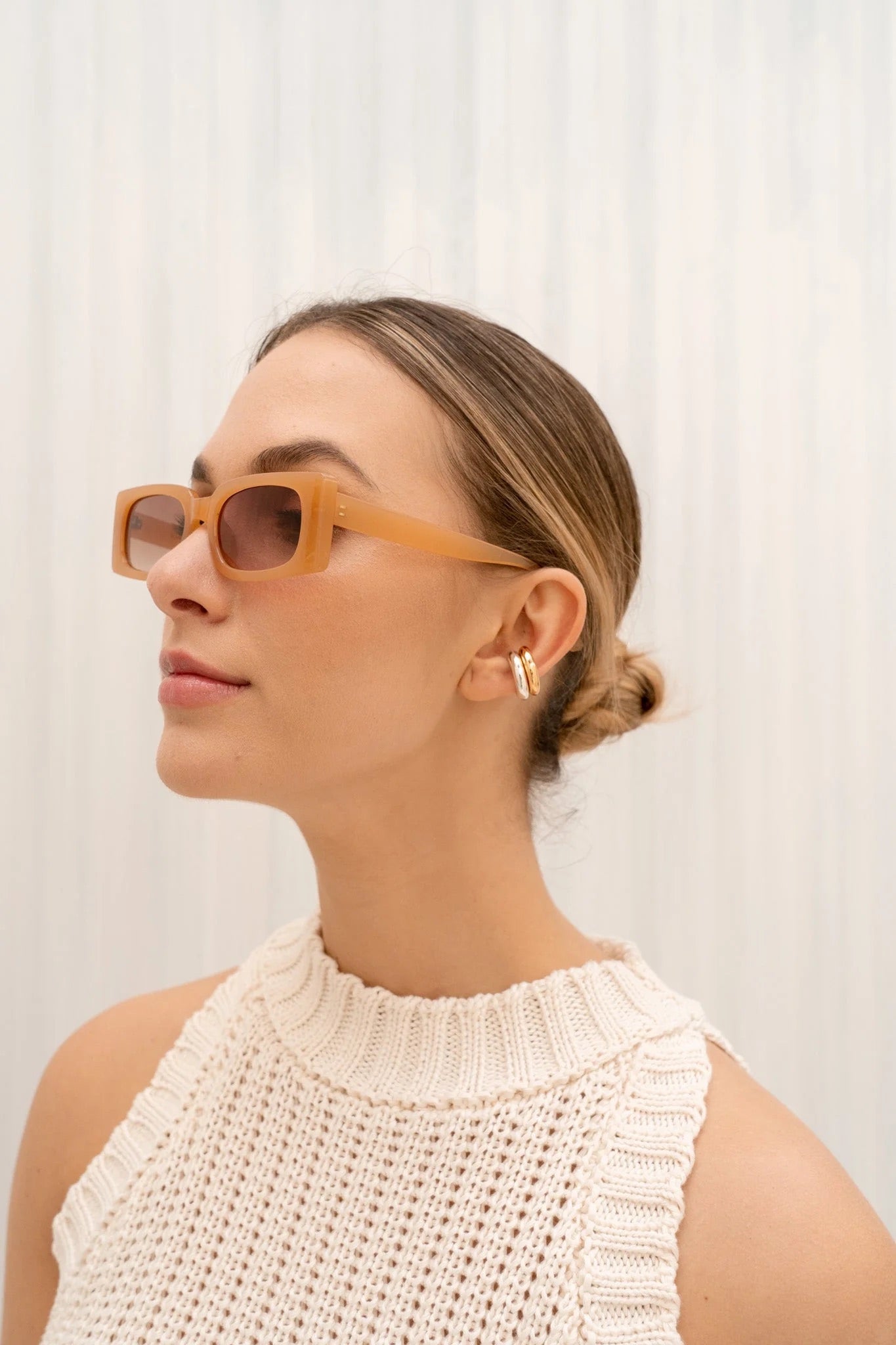 Set Earcuff Silver Gold