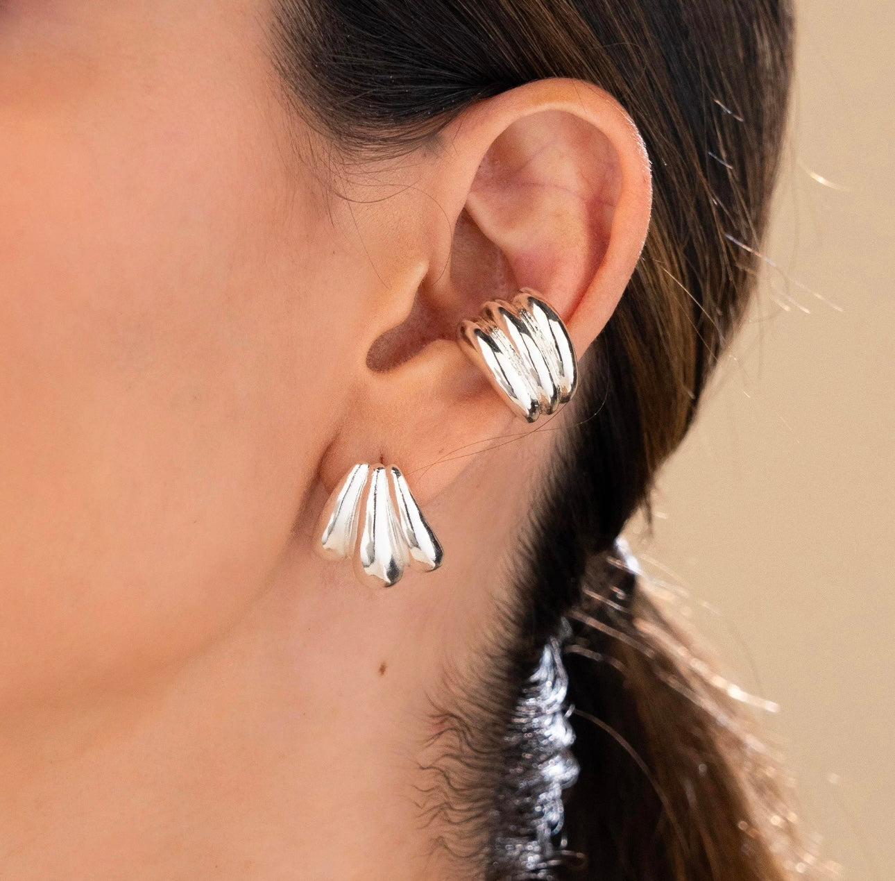 SILVER CHUNKY SET