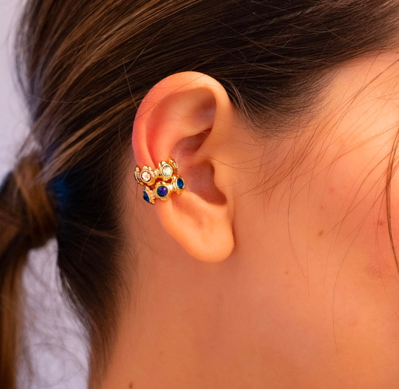 STONES EAR CUFF