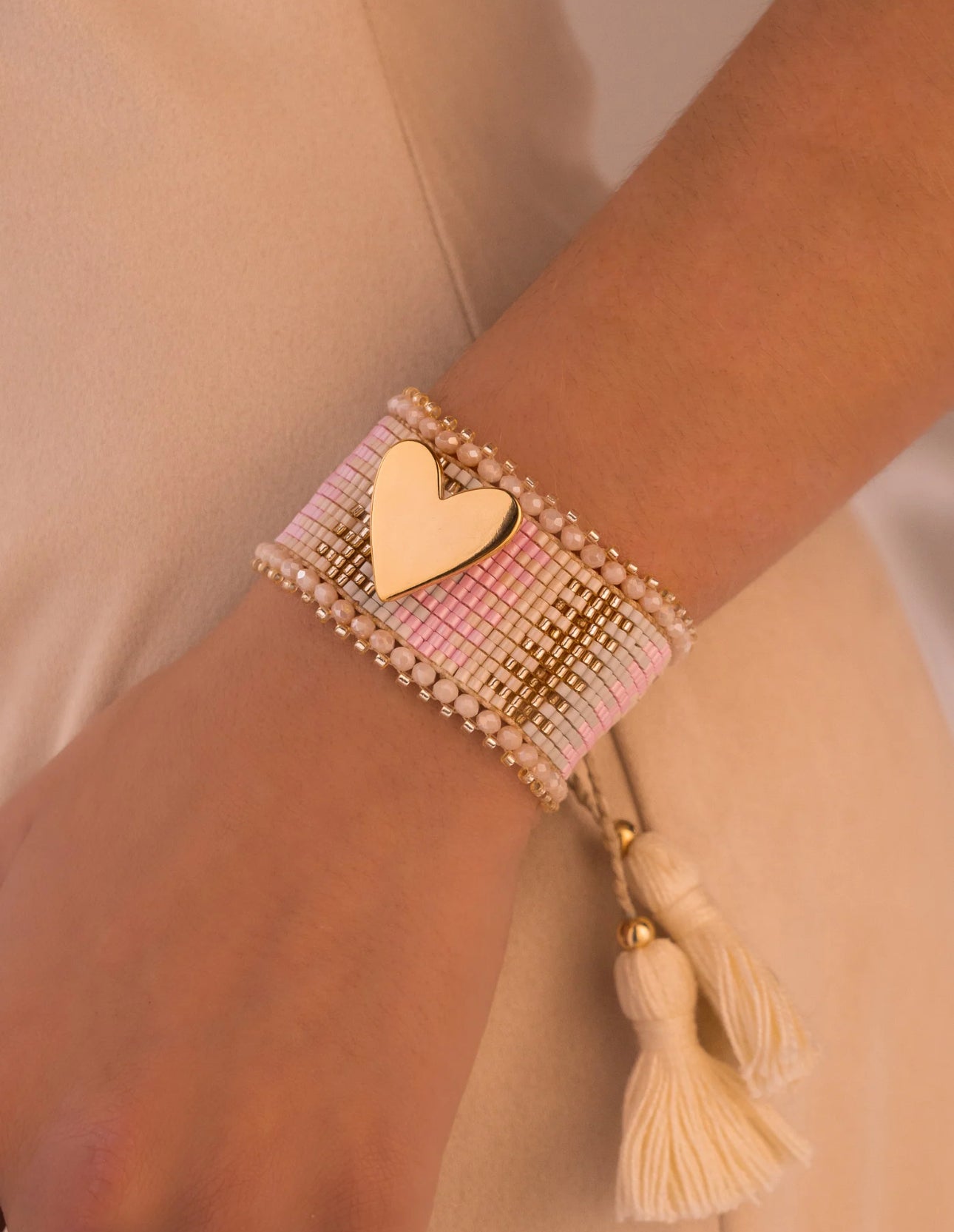 WOVEN HEART BRACELET