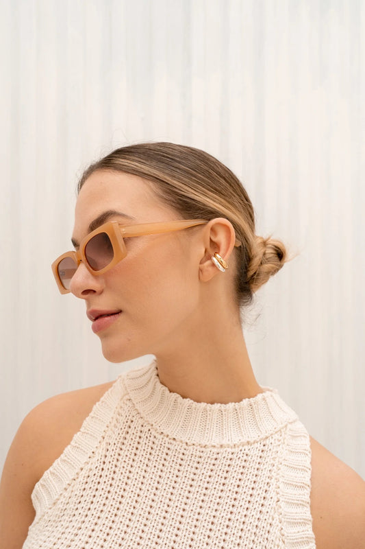 Set Earcuff Silver Gold