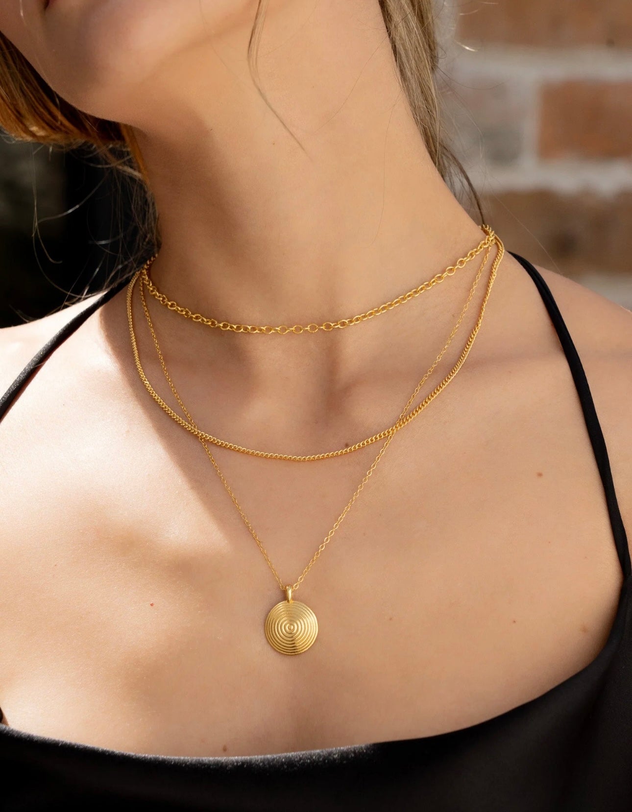 SPIRAL NECKLACE SET